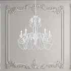 Metalowy żyrandol do jasnych i przytulnych wnętrz – Perla Viadurini