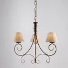 Dwuczęściowy żyrandol ze szkła i metalu do eleganckich wnętrz – Draco Viadurini