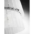 Nowoczesny żyrandol 36 świateł z włoskiego luksusowego ręcznie wykonanego szkła - Valadier Viadurini