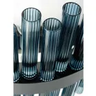 Nowoczesny żyrandol ze szkła dmuchanego i metalu włoskie rękodzieło - Maesta Viadurini