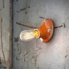 sufitowy Żyrandol rzemiosła retro vintage Ferroluce Viadurini