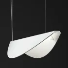 Żyrandol z recyklingowanego aluminium w różnych kolorach - Mila Viadurini