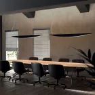 Żyrandol z recyklingowanego aluminium w różnych kolorach - Mila Viadurini