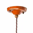 Żyrandol rocznika projektowania ceramiki ręcznie Cameron Ferroluce Viadurini