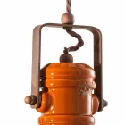 Żyrandol rocznika projektowania ceramiki ręcznie Cameron Ferroluce Viadurini