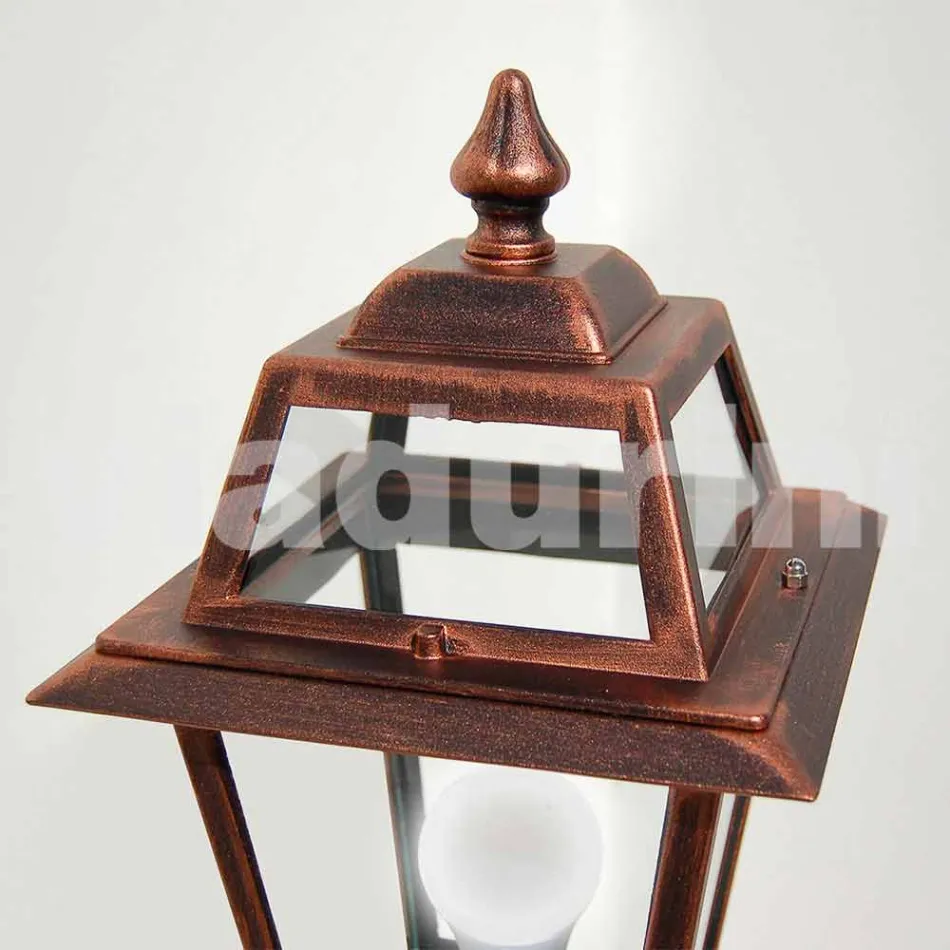 Niskie oświetlenie uliczne na zewnątrz w aluminium produkowane we Włoszech, Kristel Viadurini