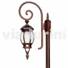 Klasyczna aluminiowa lampa ogrodowa Anika wykonana we Włoszech Viadurini