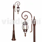 Klasyczna aluminiowa lampa ogrodowa Anika wykonana we Włoszech Viadurini