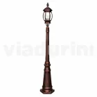 Lampa zewnętrzna z aluminiowym światłem wyprodukowanym we Włoszech, Anika Viadurini