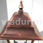 Niska aluminiowa lampa zewnętrzna wykonana we Włoszech, Aquilina Viadurini