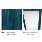 Niska aluminiowa lampa zewnętrzna wykonana we Włoszech, Aquilina Viadurini