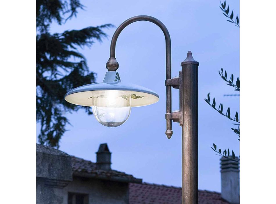Aluminiowa lampa ogrodowa z 1, 2 lub 3 lampkami - Campobasso