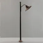Lampa ogrodowa z aluminium i Galestro Made in Italy - Toscot Spoleto Viadurini