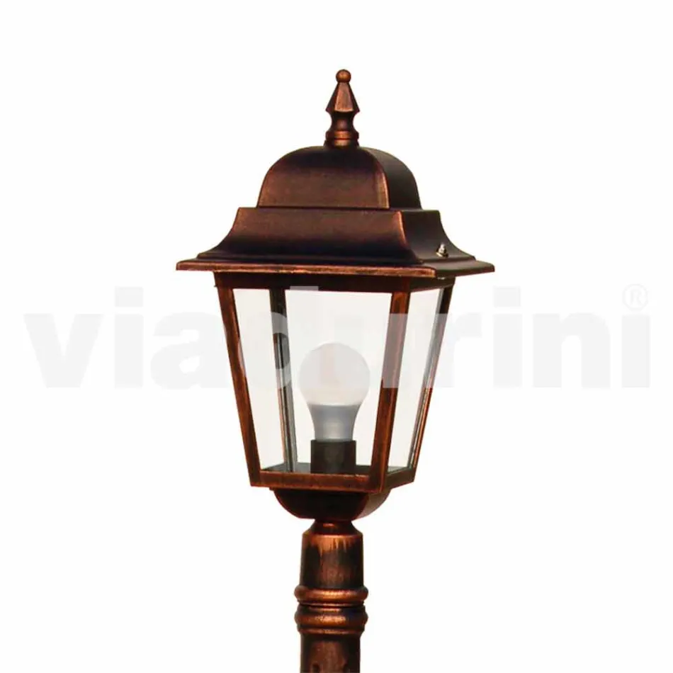 Lampa ogrodowa z odlewanego aluminium produkowana we Włoszech, Aquilina Viadurini