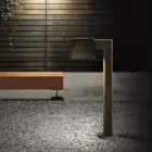 Latarnia zewnętrzna w antycznym brązowym metalu 2 wysokości - Saint Tropez autorstwa Il Fanale Viadurini