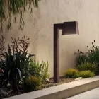 Latarnia zewnętrzna w antycznym brązowym metalu 2 wysokości - Saint Tropez autorstwa Il Fanale Viadurini