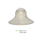 Lampa ogrodowa z 3 lampkami z aluminium Made in Italy - Cassandra Viadurini