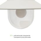 Aluminiowa lampa ogrodowa w stylu vintage Made in Italy - Cassandra Viadurini