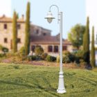 Aluminiowa lampa ogrodowa w stylu vintage Made in Italy - Cassandra Viadurini