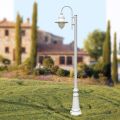 Aluminiowa lampa ogrodowa w stylu vintage Made in Italy - Cassandra