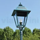 Zabytkowa lampa zewnętrzna z aluminium Made in Italy - Bonaria Viadurini