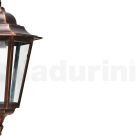 Aluminiowa latarnia zewnętrzna w stylu vintage Made in Italy - Janira Viadurini