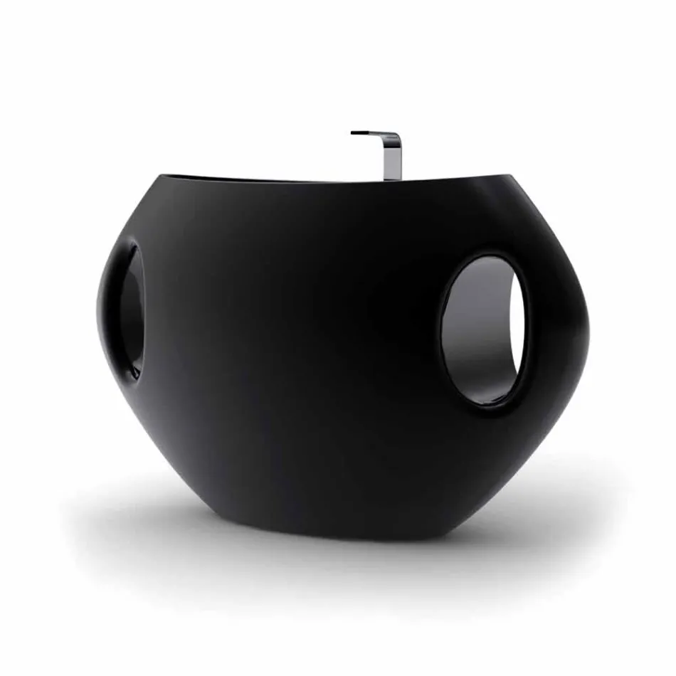 Umywalka nowoczesną kolumnę projekt Pandora wykonany we Włoszech Viadurini