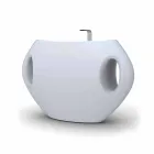 Umywalka nowoczesną kolumnę projekt Pandora wykonany we Włoszech Viadurini