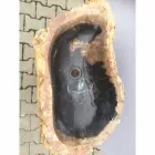 Zlewozmywak cokołowy design w kolorze Ley z naturalnego kamienia, ręcznie robiony Viadurini