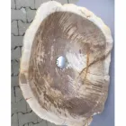 Zlewozmywak cokołowy design w kolorze Ley z naturalnego kamienia, ręcznie robiony Viadurini