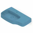 Nowoczesna ceramiczna umywalka ścienna wykonana we Włoszech, Hamlet Viadurini