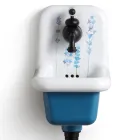 Umywalka ścienna ceramiczna o nowoczesnym designie 26 cm - Jordan Viadurini