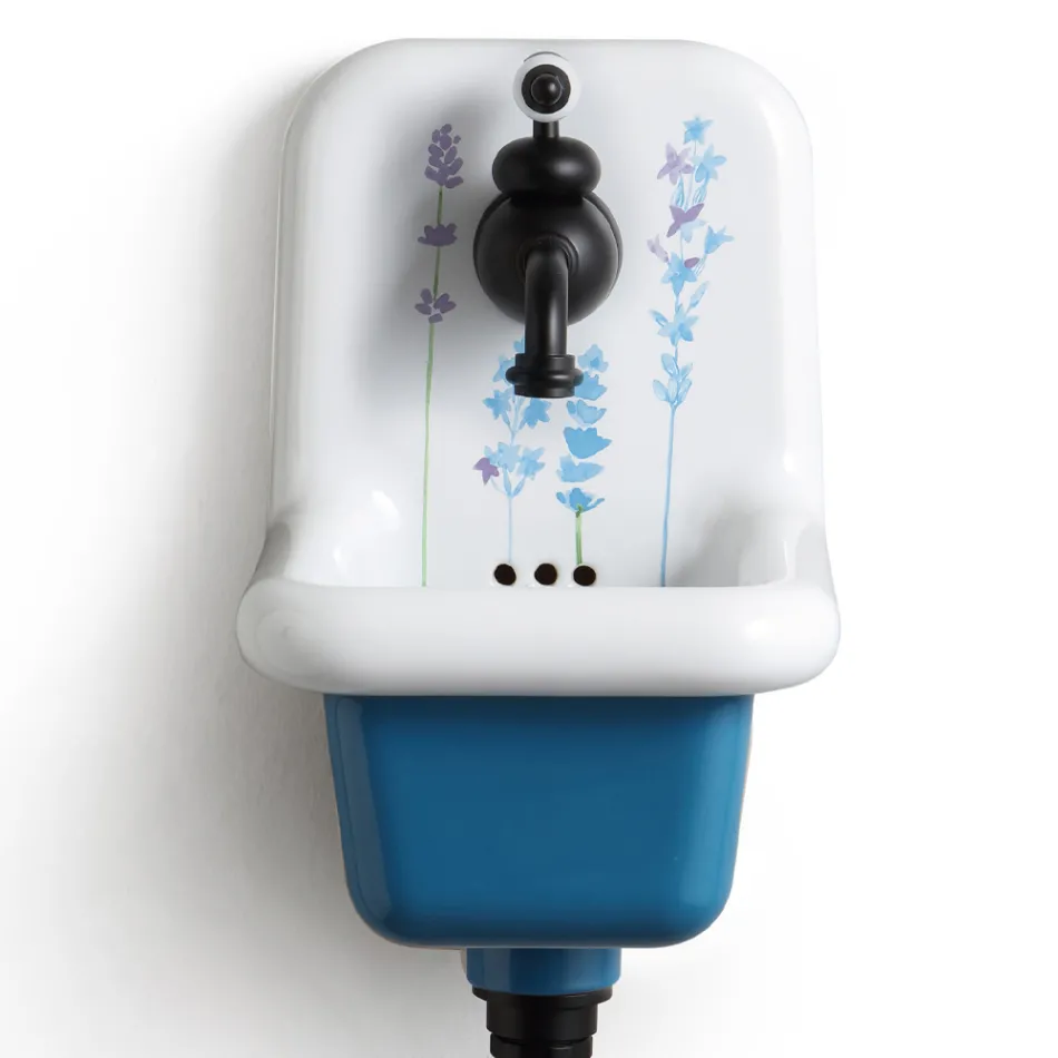 Umywalka ścienna ceramiczna o nowoczesnym designie 26 cm - Jordan Viadurini