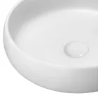 Umywalka nablatowa z gliny ogniotrwałej Made in Italy - Diego Viadurini