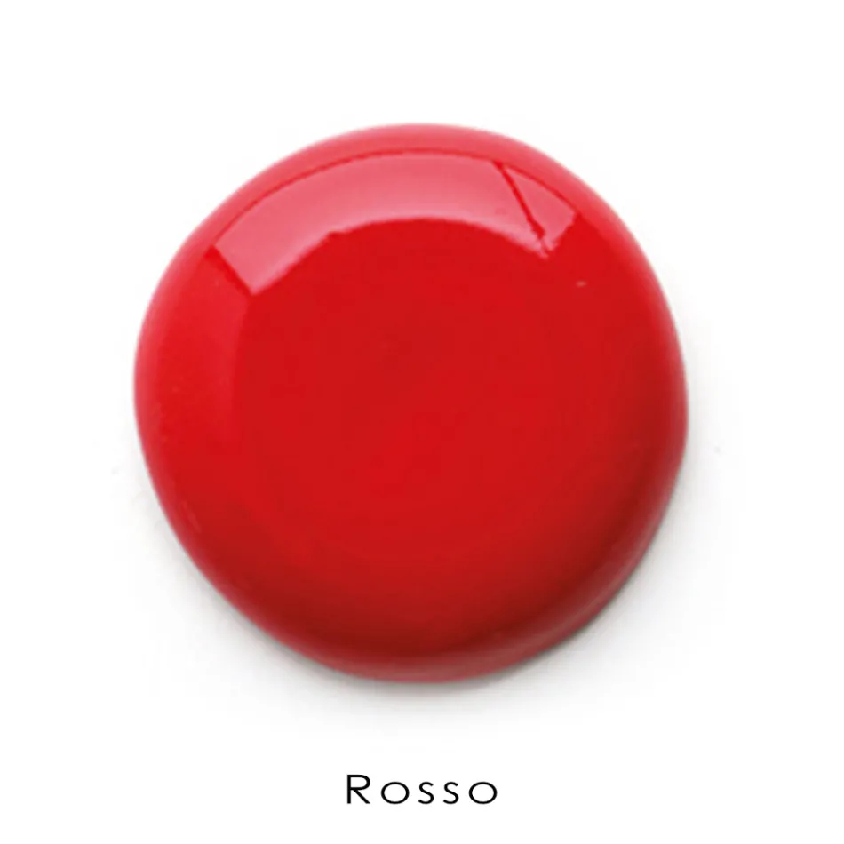 Umywalka łazienkowa wisząca z białej i kolorowej ceramiki 42 cm - Meridiano Viadurini