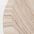 Umywalka łazienkowa nablatowa w okrągłym kształcie z piaskowca - Cerasolo Viadurini