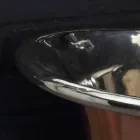 Umywalce wspierać miedzi i żelaza Cala biały Viadurini