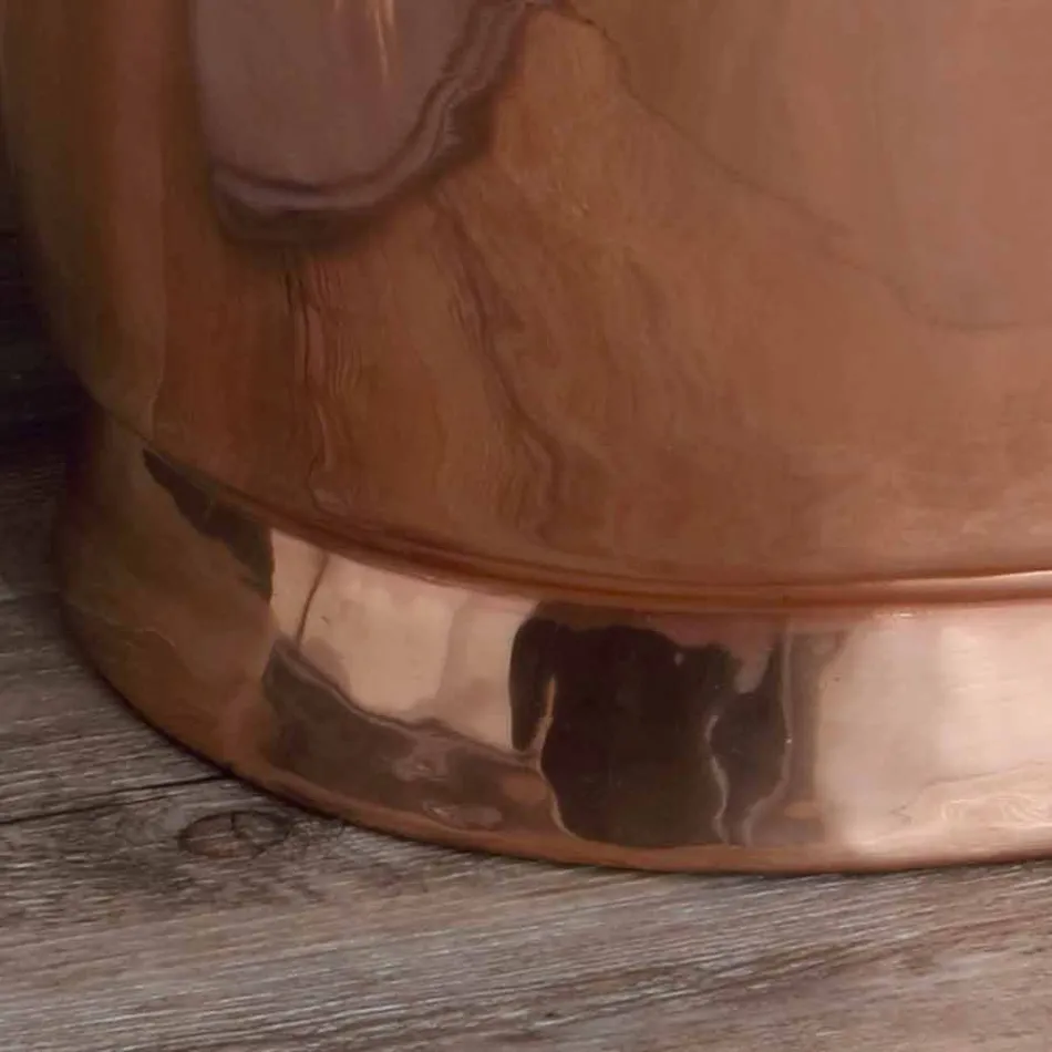 Umywalce wspierać miedzi i żelaza Cala biały Viadurini