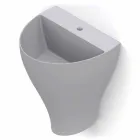 Nowoczesna ceramiczna umywalka naścienna wyprodukowana we Włoszech, Fiorello Viadurini