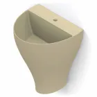 Nowoczesna ceramiczna umywalka naścienna wyprodukowana we Włoszech, Fiorello Viadurini