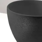 Stożkowy zlew blatowy z ręcznie toczonej szamotowej gliny - Orbite Viadurini