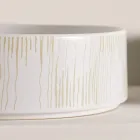 Umywalka nablatowa do łazienki z kamionki porcelanowej Made in Italy - koperta Viadurini