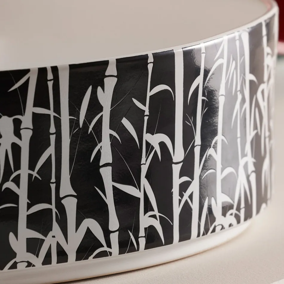 Umywalka nablatowa do łazienki z kamionki porcelanowej Made in Italy - koperta Viadurini