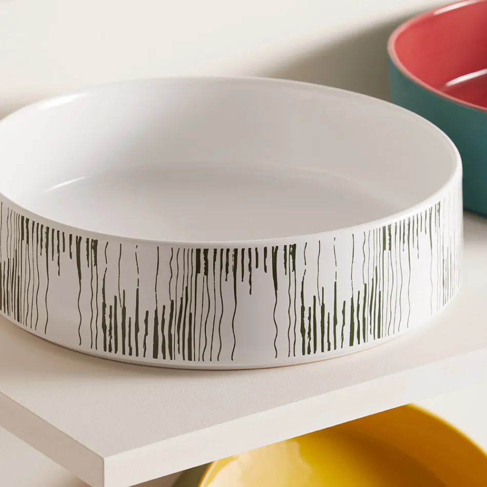 Umywalka nablatowa do łazienki z kamionki porcelanowej Made in Italy - koperta Viadurini