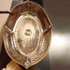 Umywalka ceramiczna i złota blatowa wykonana we Włoszech z projektu Oscar Viadurini