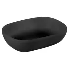 Kolorowa umywalka nablatowa z drukowanej żywicy Made in Italy - Elba Viadurini