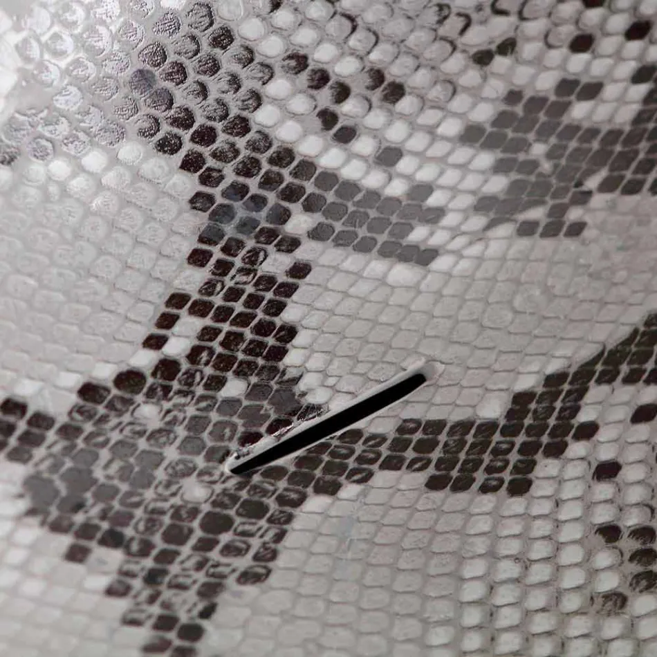 Umywalka ceramiczna nablatowa wykonana we Włoszech Viadurini