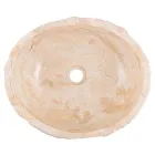 Ręcznie wykonana umywalka nablatowa z marmuru erosi, Busseto Viadurini