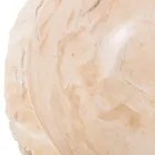 Designerska umywalka nablatowa wykonana ręcznie z marmuru erosi, Busseto Viadurini