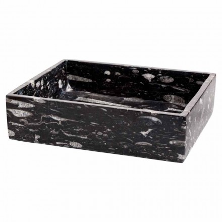 Umywalka marmur projekt wspierający Ozzy, jeden kawałek Viadurini